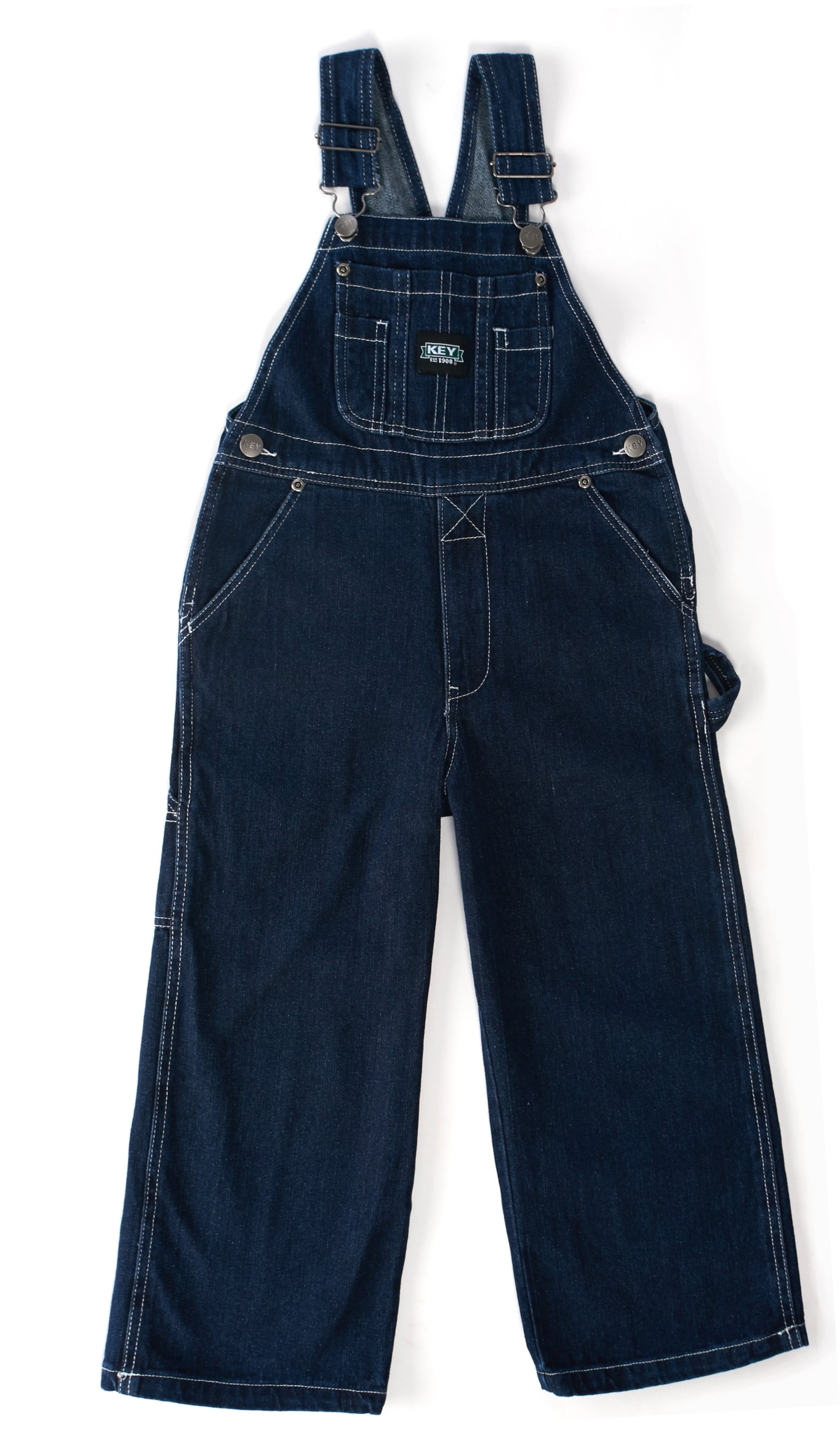 Kids Bib Overall - Indigo Denim - Walmart.com - Walmart.com