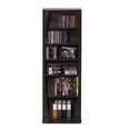 thumbnail image 5 of Atlantic Canoe Curved Multimedia Cabinet Storage in Espresso, 5 of 8