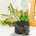 thumbnail image 3 of Praying Angel Flower Pot Succulent Planter Garden Art Decoration, 3 of 7