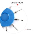 thumbnail image 3 of Milaget 0.01mm Glasses Hole Measuring Gauge Tool Multi-Functional Eyeglass Repair Tool 10 Size, 3 of 8