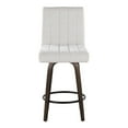 thumbnail image 6 of LumiSource Hank 26" Fixed-Height Counter Stool - Set of 2, 6 of 10