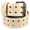 thumbnail image 1 of Leather Carpenters Tool Belt - Embossed Basket Weave, 1 of 10