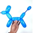thumbnail image 4 of Globos de 100 piezas, globos largos de animales, kit de globos de forma retorcida, suministros para producción animal, decoraciones de fiesta de carnaval para niños BRILLAR Rojo Verde, 4 of 5