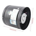 thumbnail image 1 of Powerful Metal Duct Exhaust Fan For Kitchen Ventilation Black Trending, 1 of 5