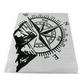 thumbnail image 3 of Car Sticker, 20x24in Black Compass Decal Cuttable Engine Hood  For Auto Replacement For  Rubicon JK CJ TJ YJ, 3 of 8