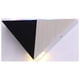 thumbnail image 4 of Aplique de pared LED triangular moderno de 5 W, lámpara de pared de aluminio para pasillo interior, iluminación decorativa para teatro, estudio y restaurante., 4 of 5