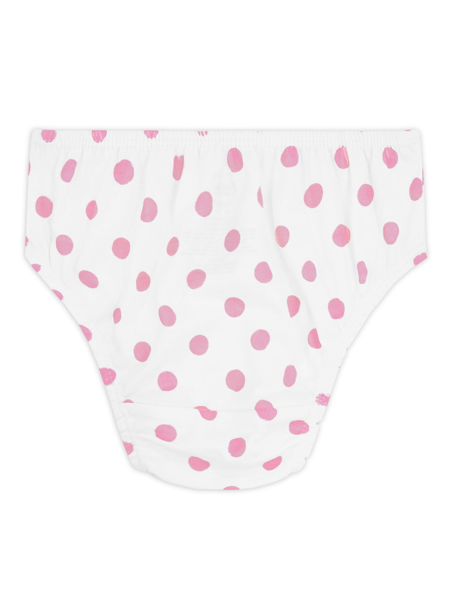 Wonder Nation Toddler Girls' Underwear Briefs, Sizes 4T-5T, Multi-Color (10 Per Pack)