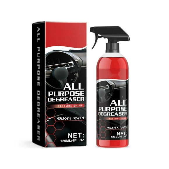 Clearance,Car Cleaning Supplies,120ml All Purpose Degreaser All Around Cleaner Car Interior Cleaner Heavy Duty All Purpose Cleaner Multi-Purpose Degreaser Dirt And Grease Remover