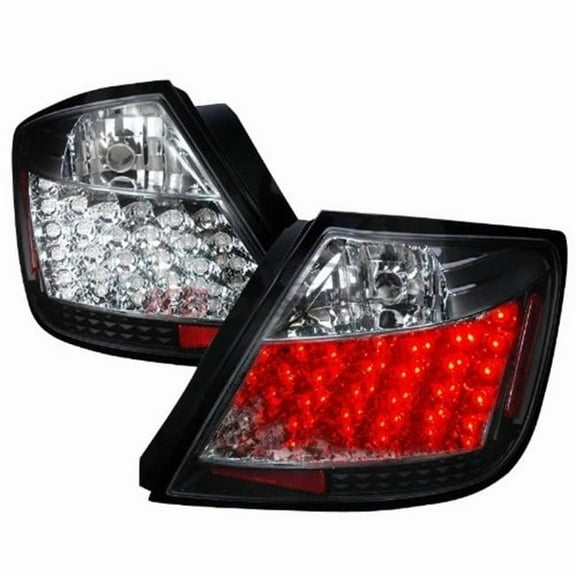 LED Tail Lights 04-10 Scion TC -Black