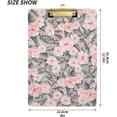 thumbnail image 3 of Coolnut Wildflowers Clipboard A4 Standard Size Decorative Clipboard with Low Profile Metal Clip for Students Men Women Classroom and Office Gifts, 3 of 7