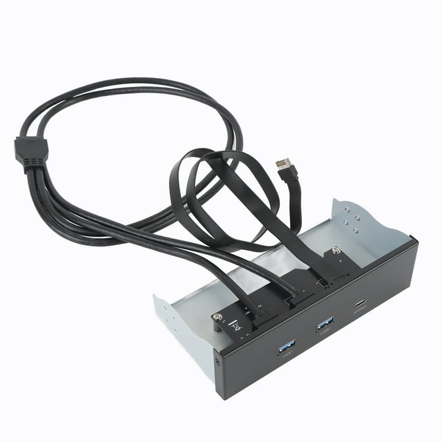 Panel de extensión de la Unidad Óptica, 20Gbps USB A Tipo C 19 Pin USB 3.2 Panel BUBER BUNTAL GEN2X2 PARA PC PC