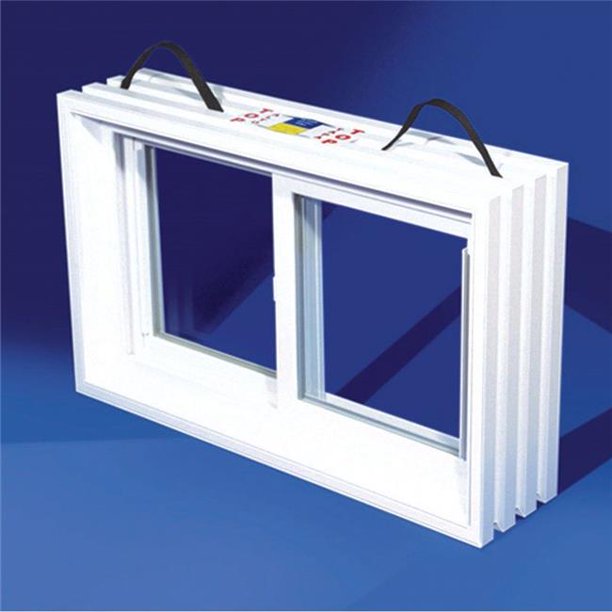 Duo-Corp 5958947 PNP Slider Glass & Vinyl Window, White ...