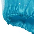 thumbnail image 4 of JGGSPWM Womens Shimmering Tulle Tutu Mini Skirt Elastic Waist Elastic 3 Layered Dancing Short Skirts Light blue One Size, 4 of 5