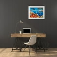 thumbnail image 3 of Keiflin, Roger 32x25 White Modern Wood Framed Museum Art Print Titled - Promenade vers les calanques, 3 of 4