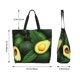 thumbnail image 5 of Disketp Fresh Avocados Bolsa Tote Estampada para Mujer, Bolso de Hombro y de Mano para Compras y Viajes, 5 of 8