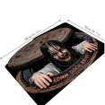 thumbnail image 3 of Halloween Door Mat 31x20 Inch, Non Slip Absorbent Entry Rug with Rubber Backing, Washable Skull Horror Floor Mat for Front Door Bathroom Kitchen, Spooky Home Decor, 3 of 6