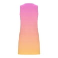 thumbnail image 7 of Up to 30% off Women Summer Dresses, Women's Summer Sexy Fashion Printing Sleeveless V-Neck Dress(Yellow-Orange,XXXL), 7 of 7