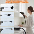 thumbnail image 5 of 2500W Handheld Steam Cleaner for Home: High Temperature Pressurized Steamer with 6 Adjustable Levels for Cleaning - Portable Multi-Surface Steam Cleaning Machine for Kitchen, Furniture (red), 5 of 9