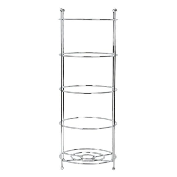Era Michaels Freestanding Toilet Paper Holder Chrome 5.55 x 15.16in