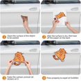 thumbnail image 4 of Scratch Cat Vinyl Car Sticker, 3D Cartoon Animal Cat Kitten Sticker, Funny Car Window Sticker, Waterproof PVC Cat Sticker, 4 of 4