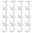 thumbnail image 1 of s de Acero con Alto Contenido de Carbono de 20 Piezas con Eslabón Giratorio de Doble Orificio Baoblaze Gancho de pesca de acero con alto contenido de carbono, 1 of 8