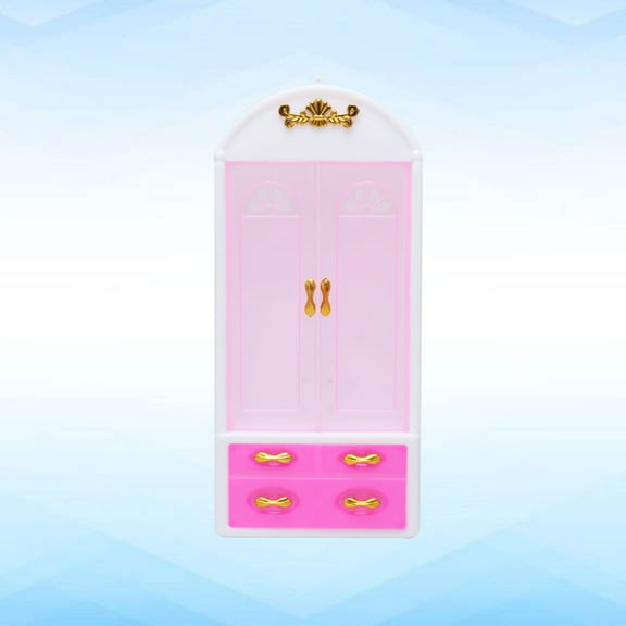 GOOHOCHY Dream Wardrobe Doll Clothes Storage Doll Pants Storage Pink