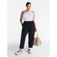 thumbnail image 2 of Avia Women's FeatherStretch Woven Tapered Pants, 27'' Inseam, Sizes XS-XXXL, 2 of 7