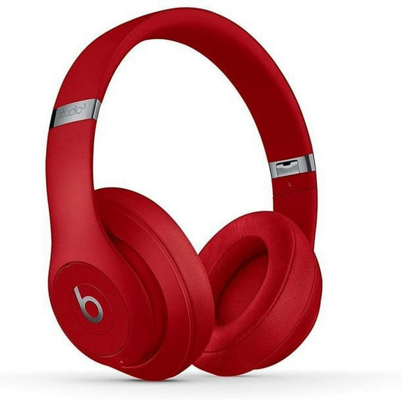 Restored Beats Studio3 Wireless Headphones - Red (Refurbished)