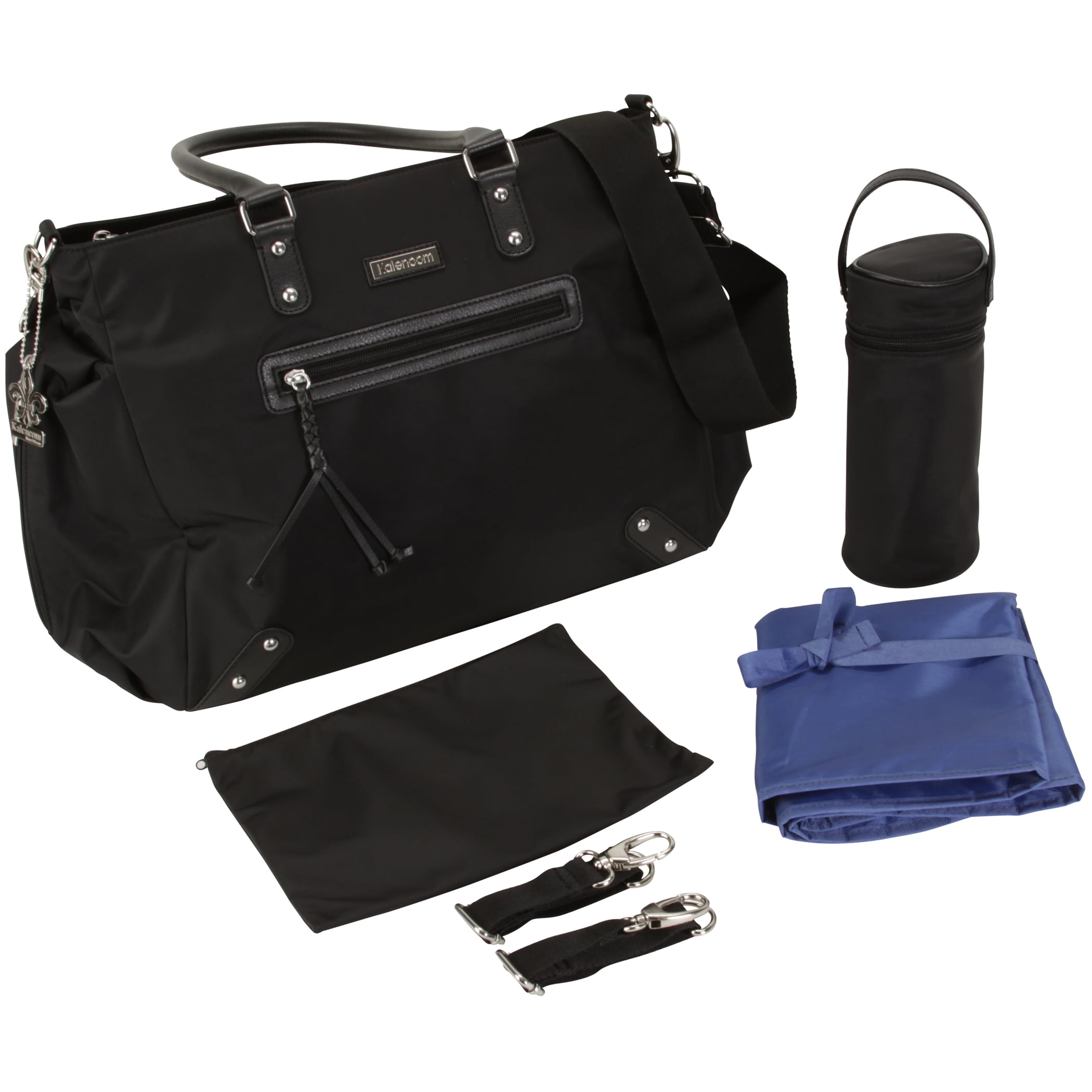 Kalencom Paris Diaper Bag in Black
