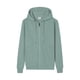 thumbnail image 1 of Dolkfu Sudadera con capucha de cremallera completa para hombre, sudadera de color sólido forrada de felpa, chaqueta deportiva de invierno para hombre. M, 1 of 3