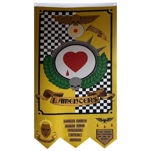 Lamenters Chapter Flags Banner Home Yard Garden Decor 30x50 inch