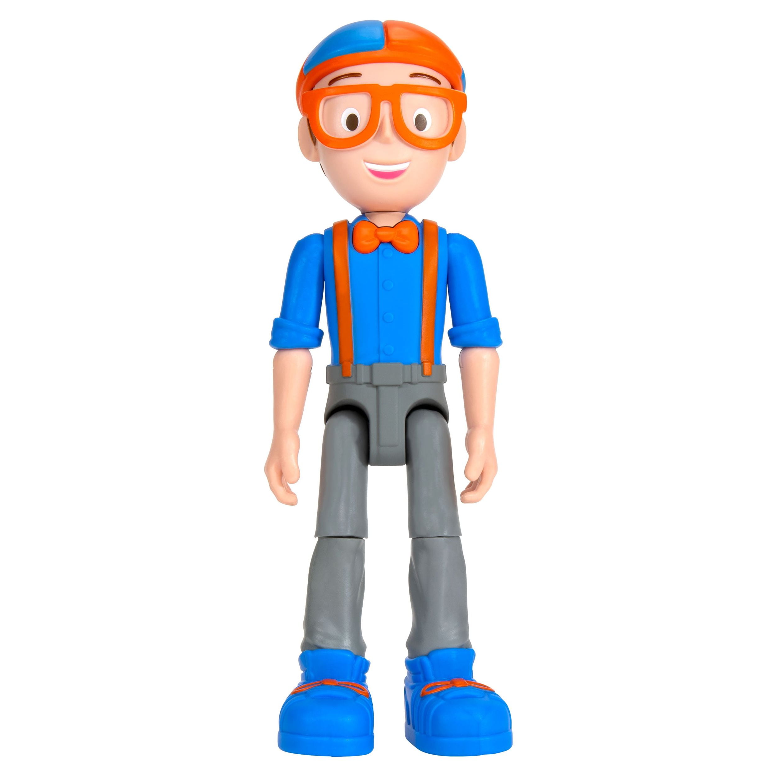 Blippi 9" Feature Talking Figure with Moveable Arms and Legs, Preschool Kids Ages 2 & Up
