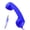 Blue, variant on Portable Phone Earpiece Directs 3.5mm Plugs Clear Microphones Quality Build For Professional Calls And Recording
