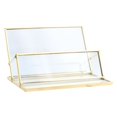 thumbnail image 2 of Caja de Almacenamiento de Tarjetas de Visita Baoblaze Dorado 11x7x6.5cm, 2 of 7