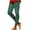 Green, variant on Christmas Leggings for Women Elastic High Waist Festive Print Holiday Leggings Lifting Workout Yoga Pants