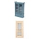 thumbnail image 1 of Simulación de Una Sola Puerta de Madera Micro Paisaje Comedor Decoración+1/12 de Madera Muebles de en Miniatura Decora, 1 of 9