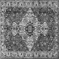 thumbnail image 1 of Ahgly Company Indoor Square Persian Gray Traditional Area Rugs, 5' Square, 1 of 1
