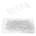 thumbnail image 2 of LHCER 200Pcs Sewing U-Pins, Crafts Needlecrafts Pins Stainless U-Shaped Sewing Pins for Sewing Fabric Craft Decor, 2 of 9