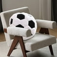 thumbnail image 4 of Cinvoph 14"x14" Ball Throw Pillow Cute Plush Pillows Decorative Sports Pillows for Boys Room,Soft Chair Cusion for Birthday Gift Home Office Decor, 4 of 5