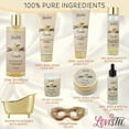 thumbnail image 6 of Lovestee Vanilla Bath and Body Spa Gift Basket for Women All Natural Botanical, 6 of 12