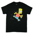 thumbnail image 5 of The Simpsons Men's' Bart Graffiti Sorry Or Whatever Double-Sided T-Shirt, 5 of 5