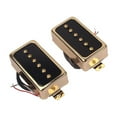 thumbnail image 3 of 2 Pastillas de Plástico Alnico 5 para Guitarra Eléctrica, Piezas de Repuesto, Oro, 3 of 7