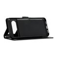 thumbnail image 3 of Designed for Google Pixel 9 / 9 Pro Case, Wrist Strap Flip Kickstand PU Leather Wallet Case Cash Card Slots Holder, Protective Shockproof Pattern Women Cover for Google Pixel 9 / 9 Pro, Black, 3 of 7