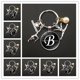 thumbnail image 2 of Llavero deportivo con letras de cristal, llavero de gimnasia, colgante de bolsa de coche, regalo para mejor amigo, amo la gimnasia, 2 of 4