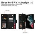 thumbnail image 3 of Wallet Card Zipper Flip Leather Case For Redmi Note 13 13Pro 13ProPlus Note12 Note12Pro Note12ProPlus Xiaomi 13T 13TPro 11T Poco x5 POCOX5Pro, 3 of 10