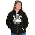 thumbnail image 4 of Thank God For Hunting Season Antlers Zip Up Hoodie Men's Women's Brisco Brands S, 4 of 5