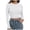 a-White15332, variant on VNKIDY Women's Solid Color Slim Fit Cropped T Shirts Long Sleeve Crewneck Stretchy Pullover For Casual Daily Wear Versatile Tops