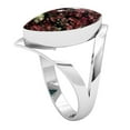 thumbnail image 2 of Natural Eudialyte Women Jewelry 925 Sterling Silver Ring, 2 of 10