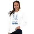 thumbnail image 3 of NASA Vintage Worm Logo Space Shuttle Long Sleeve TShirt Men Women Brisco Brands M, 3 of 6