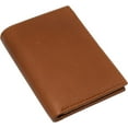 thumbnail image 4 of Marshal Slim Bifold Front Pocket Wallet 2 ID Window Credit Card Holder Genuine Leather RFID Blocking Tan, 4 of 9